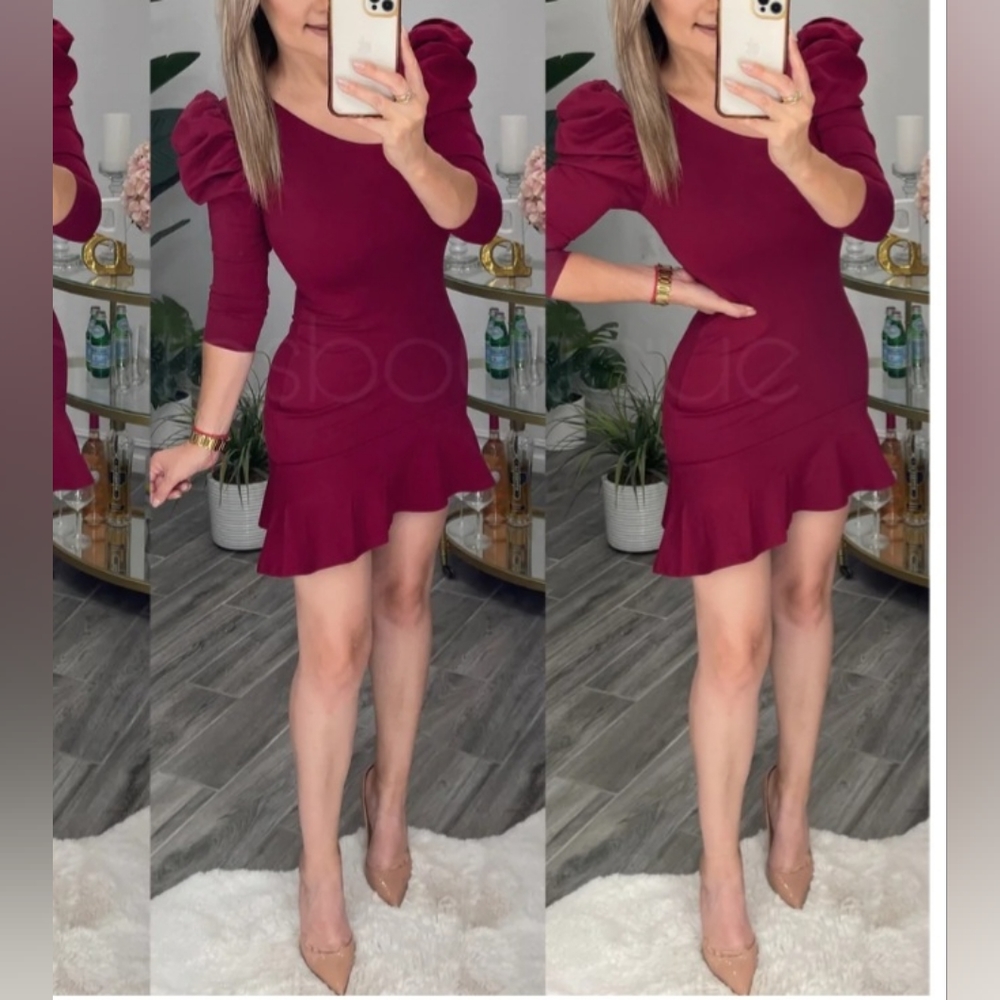 Burgundy Oaklyn Dress M